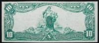 $10 National Bank Note. Third NB, Springfield, MA. Ch. 308. Fr. 624. - 2