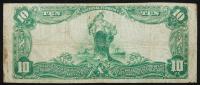 $10 National Bank Note. Produce NB, South Deerfield, MA. Ch. 8150. Fr. 625. - 2