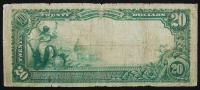 $20 National Bank Note. Third NB, Springfield, MA. Ch. 308. Fr. 639. - 2