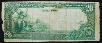 $20 National Bank Note. Home NB, Holyoke, MA. Ch. 3128. Fr. 642. - 2