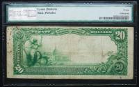 $20 National Bank Note. Housatonic NB, Stockbridge, MA. Ch. 1170. Fr. 650. PMG Very Fine 20. - 2
