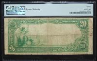 $20 National Bank Note. Northborough NB, Northborough, MA. Ch. 1279. Fr. 650. PMG Fine 12. - 2