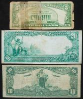 Trio of Connecticut National Bank Notes. - 2