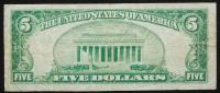 $5 National Bank Note. Housatonic NB, Stockbridge, MA. Ch. 1170. Fr. 1800-1. - 2