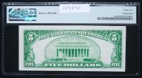 $5 National Bank Note. Mystic River NB, Mystic, CT. Ch. 645. Fr. 1800-2. PMG Choice Very Fine 35 - 2