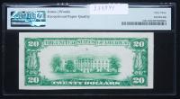 $20 National Bank Note. Hurlbut NB of Winsted, CT. Ch. 1494. Fr. 1802-1. PMG Choice Uncirculated 63 EPQ - 2