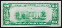 $20 National Bank Note. Warren NB, Peabody, MA. Ch. 616. Fr. 1802-1. - 2