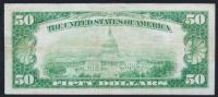 $50 National Bank Note. Security-First NB, Los Angeles, CA. Ch. 2491. Fr. 1803-1. - 2