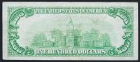 $100 National Bank Note. Crocker First NB, San Francisco, CA. Ch. 1741. Fr. 1804-1. - 2