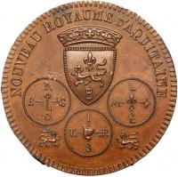 France. Gascon or 10 Centimes, 1848-K (Bordeaux) Unc - 2