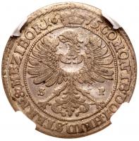 German States: WÃ¼rttemberg-OLS. 15 Kreuzer, 1675-SP NGC EF40 - 2