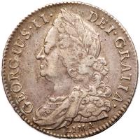 Great Britain. Halfcrown, 1745 PCGS EF40