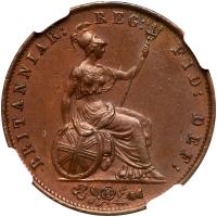 Great Britain. Â½ Penny, 1853 PCGS Unc - 2