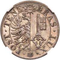 Switzerland: Geneva. 10 Centimes, 1839 NGC MS64