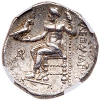 Macedonian Kingdom. Alexander III, the Great, 336-323 BC. AR Tetradrachm, 336 BC - 2