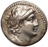 Seleukid Kingdom. Antiochos VII Euergetes, BC 138-129. AR Tetradrachm (26mm, 13.94g)