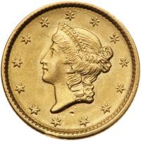 A Trio Lot of $1 Gold Coins