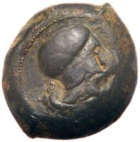 Sicily, Aitna. Ã (18.27 g), ca. 355-339 BC VF