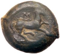 Sicily, Aitna. Ã (18.27 g), ca. 355-339 BC VF - 2