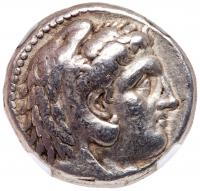 WITHDRAWN - Macedonian Kingdom. Alexander III 'the Great'. Silver Tetradrachm, 336-323 BC