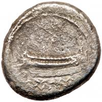 Phoenicia, Sidon. Baalshallim II. Silver Dishekel (26.52 g), ca. 401-366 BC Fine