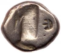 Achaimenidian Empire. Darius II Silver Siglos (16 mm 5.52g), ca. 425 BC VF - 2