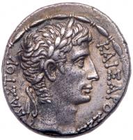 Syria, Seleucis and Pieria. Antioch. Augustus, 27 BC-AD 14. AR Tetradrachm (26mm, 15.41g)