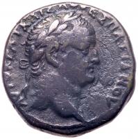 Syria, Seleucis and Pieria. Antioch. Vespasian with Titus as Caesar. AD 69-79. AR Tetradrachm (23mm, 13.96g) - 2