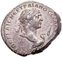 Phoenicia, Tyre. Trajan. AD 98-117. AR Tetradrachm (26mm, 15.32g) Nearly EF