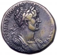 Syria. Seleucis and Pieria. Antioch. Hadrian. AD 117-138. AR Tetradrachm (24mm, 13.9g)
