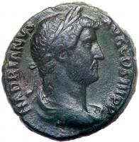 Hadrian, AD 117-138. AE As (26mm, 11.91g) VF