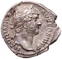 Hadrian. AD 117-138. AR Denarius (18mm, 3.17g)