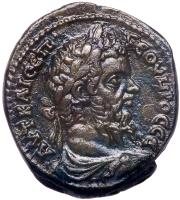 Septimius Severus. AD 193-211. Phoenicia, Tyre. Silver Tetradrachm (24mm, 12.44g)