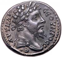 WITHDRAWN - Septimius Severus. AD 193-211. Syria. Seleucis and Pieria. Laodicea ad Mare. Silver Tetradrachm (26mm, 13.2)