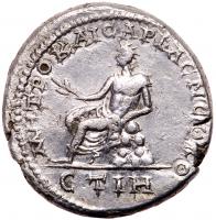 Julia Domna, Augusta, AD 193-217. Cappadocia. Caesarea-Eusebia. Silver Tridrachm (24mm, 8.45g) - 2