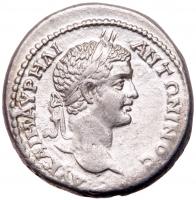 Cappadocia, Caesaraea-Eusebia. Caracalla, AD 198-217. AR Tetradrachm (24mm, 8.68 g)