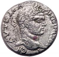 Commagene, Zeugma. Caracalla. AD 198-217. AR Tetradrachm (24mm, 12.63 g) VF