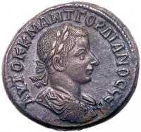 Syria. Seleucis and Pieria. Antioch. Gordian III. AD 238-244. BI Tetradrachm (27mm, 13.71g)