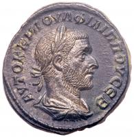 Syria, Seleucis and Pieria. Antioch. Philip I, AD 244-249. BI Tetradrachm (25mm, 13.53 g.)