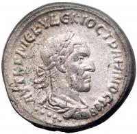 Syria, Seleucis and Pieria. Antioch. Trajan Decius, AD 249-251. AR Tetradrachm (27mm, 13.82g)