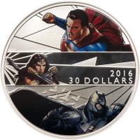 Canada. 2016 Batman v Superman Dawn of Justice Silver $30 NGC PF70 UC