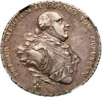 German States: Prussia. Taler, 1794 NGC EF45