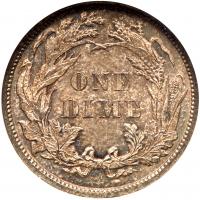 1883 Liberty Seated 10C NGC Proof 64 - 2