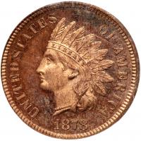 1878 Indian Head 1C PCGS PF64 CAM