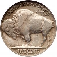 1937-D Buffalo 5C. 3 Legs NGC EF45 - 2