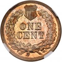 1860 Indian Head 1C NGC Proof 64 - 2