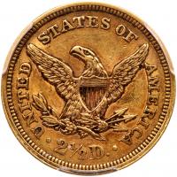 1854 $2.50 Liberty PCGS AU53 - 2