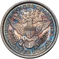 1898 Barber 25C PCGS Unc Details - 2