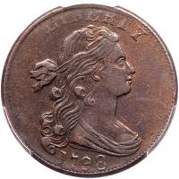 1798 Bust 1C. Style 2 Hair PCGS EF45 BR