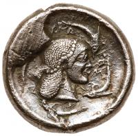 Sicily, Syracuse. Gelon I, 485-478 BC. Silver Tetradrachm (17.01 g.) - 2